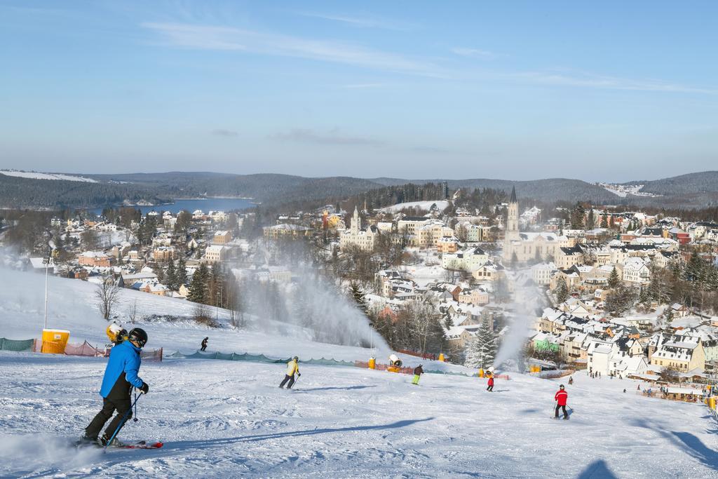 Hotel Am Bühl Eibenstock Buitenkant foto