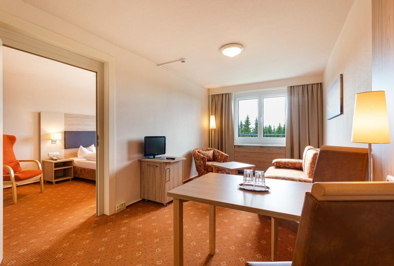 Hotel Am Bühl Eibenstock Buitenkant foto